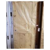 Prehung  Pine Door  30"×80" Left Hand