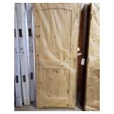 30" x  80"  Prehung  Pine  Door  Left Hand