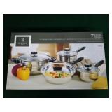 7 Piece Stainless Steel Cookware Set