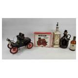 Decanters - Jim Beam, Ezra Brooks, Little Brown