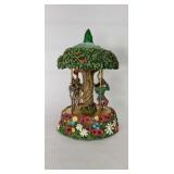 Franklin Mint Wizard Of Oz Carousel Music Box