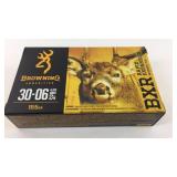 30-06 SPRG- 155 Gr. Browning Ammo