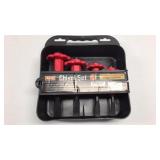 New 4 Piece Rubber Handle Chisel Set