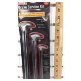 4 Piece Crows Foot Pry Bar Set