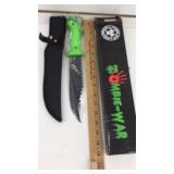 New Zombie-War Hunting Knife