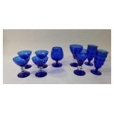 Cobalt Blue Stemware