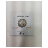 1944 Mercury Dime
