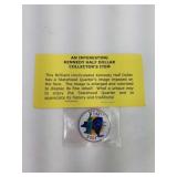 Kennedy Half Dollar New York State Quarter Image