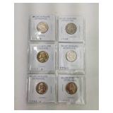 Uncirculated Jefferson Nickels 1973-1992