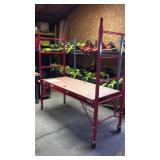 New Adjustable - Rolling Baker Scaffold