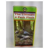 Primos Ultimate 4 Pack Flock Turkey Decoys