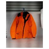 Field & Stream Orange Jacket with Zip Out Vest XL