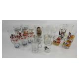 Collectible Glasses - Coca-Cola, Pepsi,