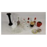 Glass Collectibles - Vases, Cruets, Decorations