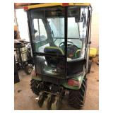 John Deere X748 Ultimate Diesel 4x4 Garden Tractor