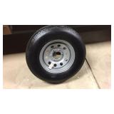 New - ST225/75R15 - Trailer Tire On 6 Hole Rim