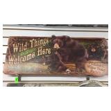 New Wall Plaque With Bear