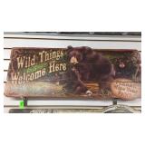 New Wall Plaque With Bear