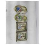 Vintage "Chase" Hand Painted  Plaques