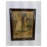 Framed Signed Print H. Kaemmerer