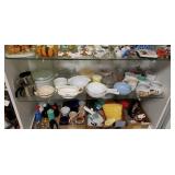 Assorted Dishes, Mugs, Bowls, Etc