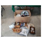 Box Of Miscellaneous Household Items