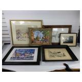 Misc Framed Prints, Sketches, Photos, Etc.