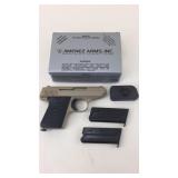 .22 Cal. Jimenez Arms Auto Pistol