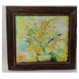 1968 Oil Painting 24" x 22"