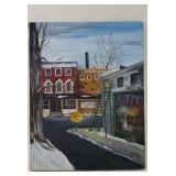 1979 Oil On Canvas 14" x 18"