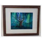 Watercolor 24" x 19" Local Artist Lois Stiles Reed