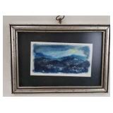 Watercolor 5" x 7" Local Artist Lois Stiles Reed