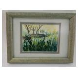 Watercolor 8" x 6" Local Artist Lois Stiles Reed