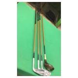 4- Wilson Clubs 2, 5, 9, 1 Wood