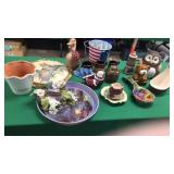 Lot Asst. Kitchen Items, Knick Knacks