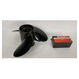 Black Max (13 1/4 x 17") MERCURY RH Propeller,