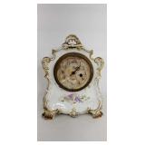Vintage New Haven Porcelain Clock - As Is
