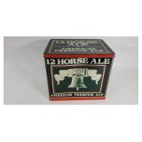 Genessee 12 Horse Ale Collector Tin Liberty Bell