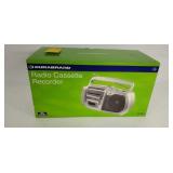 New Durabrand AM/FM Radio Cassette Player