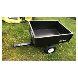 New-Black Hawk 10 Cubic Feet Steel Lawn Cart