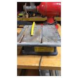 7" Wet tile saw