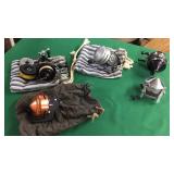 Fishing Reels, 2-Garcia, 1 Shakespeare, 2 Zebco