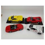 Collectable Cars × 4