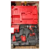 Milwaukee Drills & Charger-No Batteries
