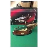 New - Fancy Hunting Knife With Horn