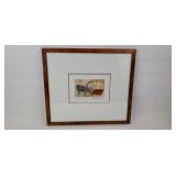 Polychrome Reindeer (Rennes) Cave Painting