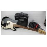 Fender Precision Bass, Bass Amplifier, Pedal, Mics