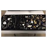 Asst. Jewelry- Pins, Necklaces, Ear Rings