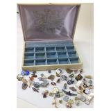Asst. Pins, Jewelry Box