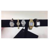 Ladies Watches, Timex, CVP, New West x5